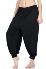 Derya Kurşun Siyah Manşetli Şalvar 0527-SYH - Görsel 3