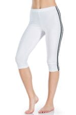 Derya Kurşun Çizgili Kadın Kapri Tayt 0534 - Görsel 3