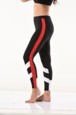 Derya Kurşun Şeritli Kadın Tayt 0588 - Görsel 2