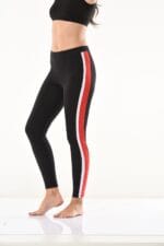 Derya Kurşun Şeritli Kadın Tayt 0594 - Görsel 2