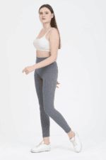 Derya Kurşun Füme Yüksek Bel Fitilli Tayt 0608 - Görsel 3