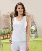 Derya Kurşun Sırtı Çapraz Kadın Tişört 160 - Görsel 2