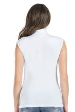 Derya Kurşun Sıfır Kol Balıkçı Yaka Kadın Atlet 223 - Görsel 2