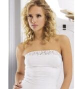 Derya Kurşun Dantelli Straplez Kadın Atlet 247