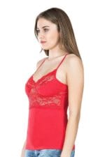 Derya Kurşun Ince Askılı Dantelli Kadın Atlet 258 - Görsel 3