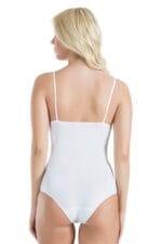 Derya Kurşun İp Askılı Dantelli Kadın Body 334 - Görsel 2