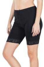 Derya Kurşun Paçası Dantelli Dizüstü Kadın Tayt 415 - Görsel 3