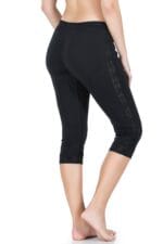 Derya Kurşun Şeritli Kısa Kadın Tayt 417 - Görsel 2