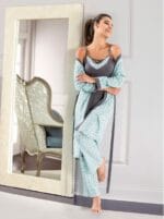 Derya Kurşun 3lü Gecelik Sabahlık Takım 1041 - Görsel 3