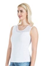 Derya Kurşun Geniş Transparan Askılı Kadın Atlet 180 - Görsel 3